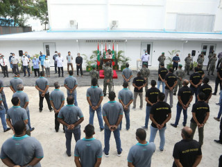 ހުޅުމާލޭގައި ތައްޔާރުކުރި މެޑިކަލް ފެސިލިޓީ ހުޅުވުމަށް ބޭއްވި ރަސްމިއްޔާތު: ޑިފެންސް މިނިސްޓަރ ވާހަކަދައްކަވަނީ