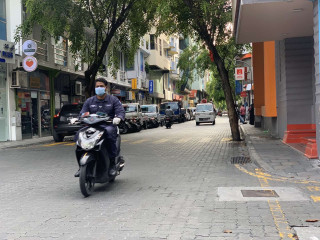 Malé roads during the lockdown
