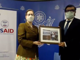 60 ވެންޓިލޭޓަރ ހަދިޔާ ކުރުމަށް ބޭއްވި ރަސްމިއްޔާތުގެ ތެރެއިން