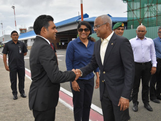 President Ibrahim Mohamed Solih heads to the United Nations General Assembly