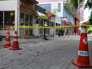 Area cordoned off in capital, in relation to a Covid-19 case