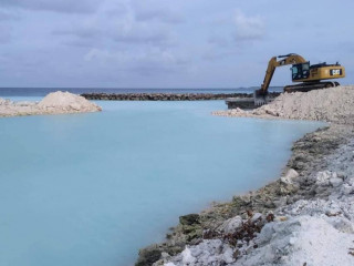 މިލަދޫ ބަނދަރު ތަރައްޤީ ކުރުމުގެ މަޝްރޫއުގެ މަސައްކަތުގެ ތެރެއިން