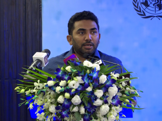 ހެލްތް މިނިސްޓަރ އަބްދުﷲ އަމީން