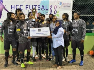 ހިންނަވަރު ކޮމިއުނިޓީ ސެންޓަރު ފުޓްސަލް ޗެލެންޖުގެ ޗެމްޕިއަންކަން ހޯދި ދި ވޯލް