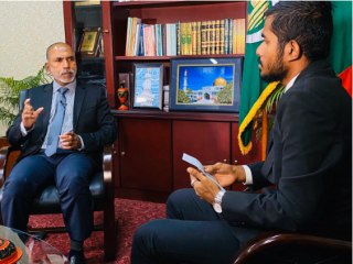 އިސްލާމިކް މިނިސްޓަރ ރާއްޖެޓީވީއަށް ދެއްވި ހާއްސަ އިންތަވިއުގެ ތެރެއިން