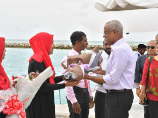 ރައީސުލް ޖުމްހޫރިއްޔާ އަލިފުއްޓަށް ވަޑައިގަތުން