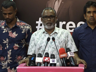 ޕީއެންސީގެ ރައީސް އަދި އިދިކޮޅު ޕީޕީއެމް-ޕީއެންސީ ކޯލިޝަނުގެ ލީޑަރު އަބްދުރަހީމް އަބްދުﷲ