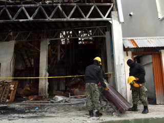 The incident was the biggest fire incident in recent history