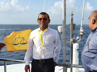 އެމްޑީޕީގެ ރައީސް އަދި ރައްޔިތުންގެ މަޖިލީހުގެ ރައީސް މުހައްމަދު ނަޝީދު