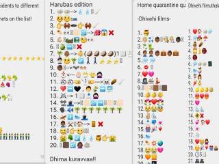 ކޮވިޑް-19: ގޭގައި ތިބެގެން ވައިކަން ފިލުވާލަން އިމޯޖީ ކުއިޒް