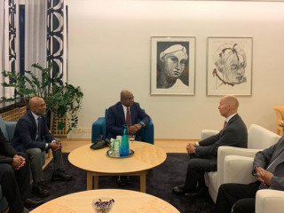 The foreign minister arrived in Finland on Wednesday