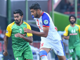 އޭއެފްސީ ކަޕްގެ ކޮލިފިކޭޝަނުގައި ރާއްޖޭގައި މާޒިޔާއިން ބެންގަލޫރާ ދެކޮޅަށް ކުޅުނު މެޗުގެ ތެރެއިން