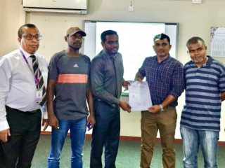 Ceremony held on Wednesday to hand-over permit