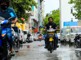 The capital city experiences flooding due to heavy rainshowers
