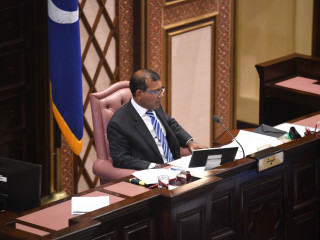 ރައްޔިތުންގެ މަޖިލީހުގެ ރައީސް، ރައީސް މުހައްމަދު ނަޝީދު