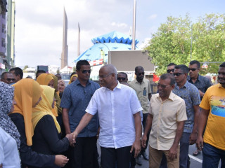 ރައީސް ނަޝީދުއާ ރައީސް ސޯލިހު، ސަޕޯޓަރުންނާ އެކު