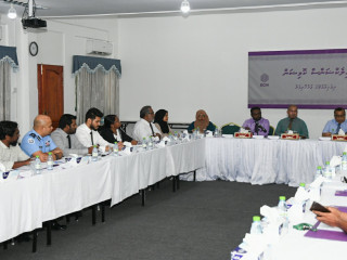 During a meeting of national advisory committee for elections regarding LCE2020