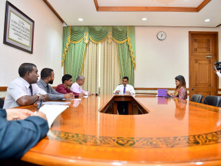 The councilors met with VP Naseem on Thursday