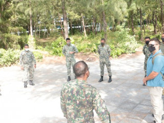 ޔޫއެންއޯޑީސީގެ ފަރާތުން އެމްއެންޑީއެފް ކޯސްޓްގާޑް އޮފިސަރުންނަށް ގެންދާ ތަމްރީން ޕްރޮގްރާމްގެ ތެރެއިން