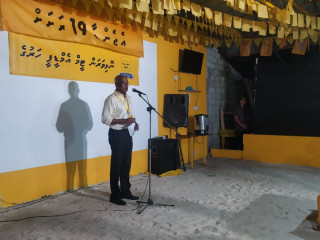 ރައީސުލްޖުމްހޫރިއްޔާ އިބްރާހީމް މުހައްމަދު ސޯލިހް ހދ. ނޮޅިވަރަމްގައި ވާހަކަދައްކަވަނީ