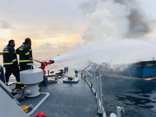 The fire started on two boats during a refueling operation at Thilafushi, on 24th December
