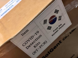 The donation was received on Saturday