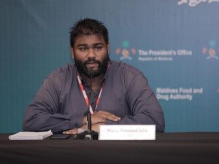 ރެޑް ކްރެސެންޓުގެ ޕްރޮގްރާމް އެންޑް ސަރވިސަސް މެނޭޖަރު މައީދު ޒާހިރު