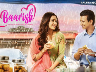 ވެބް ސީރީޒް \"ބާރިޝް\" ގެ ޕޯސްޓަރެއްގައި ޝަރުމަން ޖޯޝީ އާއި އާޝާ ނެގީ