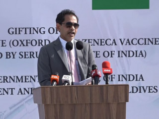 އިންޑިއާއިން ރާއްޖެއަށް ކަނޑައަޅުއްވާފައި ހުންނަވާ ސަފީރު ސަންޖޭ ސުދީރު