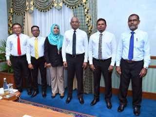 ރައީސުލް ޖުމްހޫރިއްޔާ އިބްރާހިމް މުހައްމަދު ސާލިޙު ވެލިދޫ ކައުންސިލާއި ބައްދަލުކުރެއްވުން