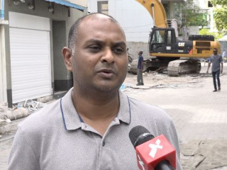 NDMA official speaks to press
