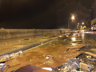 މިހާރު ކުރަމުންދާ ވިއްސާރައިގައި މާލޭގެ ހުޅަނގު ފަރާތަށް އުދަ އަރާފައި