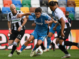 އުދިނޭޒީ އާއި ޔުވެންޓަސް ބައްދަލުކުރި މެޗުގެ ތެރެއިން: މި މެޗުން އުދިނޭޒީ މޮޅުވީ 2-1 ން