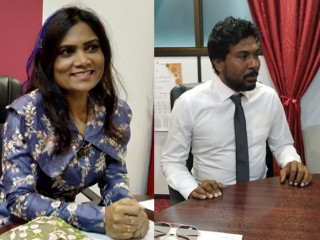 ބްރޯޑްކޮމްގެ ރައީސް މަރިޔަމް ވަހީދާ އަދި ނައިބު ރައީސް އަހުމަދު ގައިސް