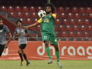 ދިވެހި ޕްރިމިއާ ލީގުގައި މާޒިޔާ އާއި ގްރީން ސްޓްރީޓްސް ބައްދަލުކުރި މެޗުގެ ތެރެއިން