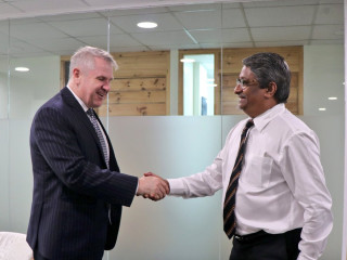 Khaleel met Ambassador Holly on Monday