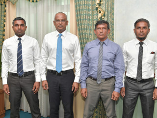 Felidhoo councilors met with the President on Monday