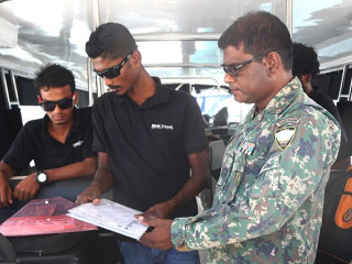 ކަނޑު އުޅަނދުފަހަރު ބަލާ ފާސްކުރުމުގެ ޕްރޮގްރާމެއް ކޯސްޓްގާޑުން ފެއްޓުން