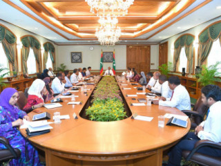 ރައީސް އޮފީހުގެ ކެބިނެޓް ބައްދަލުވުމެއްގެ ތެރެއިން