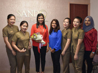 ސޭންޑްސް ވެލްނެސް އެންޑް އެސްތެޓިކް ގެ ނަމުގައި ސްޕާ ހުޅުވުމުގެ ތެރެއިން