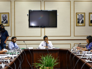 ޖުޑީޝަރީ ކޮމެޓީން ޕީޖީ އާއިޝަތު ބިޝާމްއާއެކު ބޭއްވި ބައްދަލުވުމުގެ ތެރެއިން