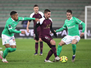 ސެއިންޓް އެޓިއެން އާއި ޕީއެސްޖީ ބައްދަލުކުރި މެޗުގެ ތެރެއިން: މި މެޗު އެއްވަރުވީ 1-1 ން