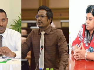 ކުރީގެ ޕްރޮސެކިއުޓަރ ޖެނެރަލް އައިޝަތު ބިޝާމް (ކ) މާފަންނު އުތުރު ދާއިރާގެ މެންބަރު އިމްތިޔާޒް ފަހުމީ (މ) އަދި މިހާރުގެ ޕީޖީ ހުސެއިން ޝަމީން (ވ)