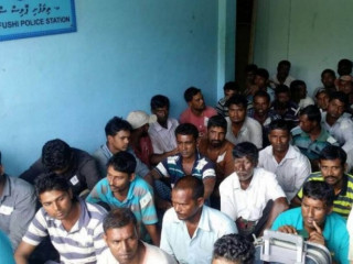 133 workers were taken into custody ‘temporarily’ amid the work to control the commotion