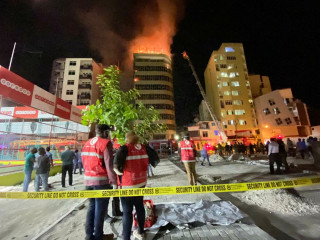 އެމްއާރްސީގެ ވޮލެންޓިއަރުން އަލިފާން ރޯވި އިމާރާތް ހުންނަ ސަރަހައްދުގައި ހަރަކާތްތެރިވަނީ