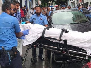 The incident was reported on Tuesday afternoon