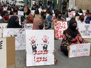 އިންސާފު ހޯދައިދިނުމަށް އެދި މާލޭގައި ކުރި އިހްތިޖާޖެއްގެ ތެރެއިން