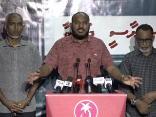 ޕްރޮގްރެސިވް ކޯލިޝަނުން މިއަދު ބޭއްވި ނޫސްވެރިންގެ ބައްދަލުވުމުގެ ތެރެއިން