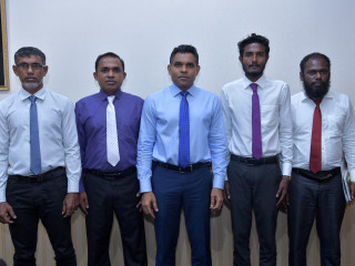 Councillors from Guraidhoo island, Kaafu atoll meets with Vice President Faisal Naseem
