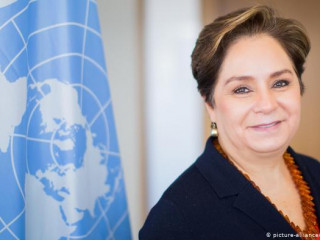 ޔޫއެންއެފްސީސީސީގެ އެކްސެކިއުޓިވް ސެކްރެޓަރީ ޕެޓްރީޝިއާ އެސްޕިނޯސާ